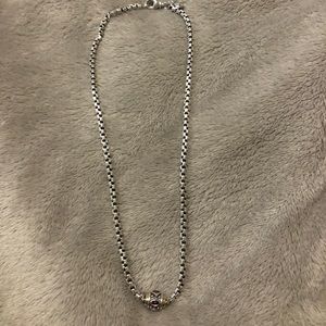 David Yurman Renaissance 925 & 18k Gold Necklace